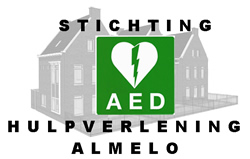Logo AED hulpverlening Almelo